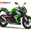 Decal Stiker Z 250 GREEN SPORTY